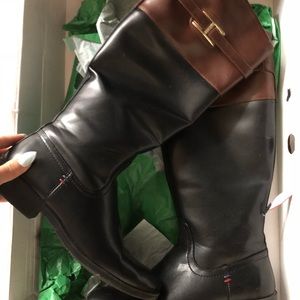 Tommy Hilfiger Boots Brown & Black
